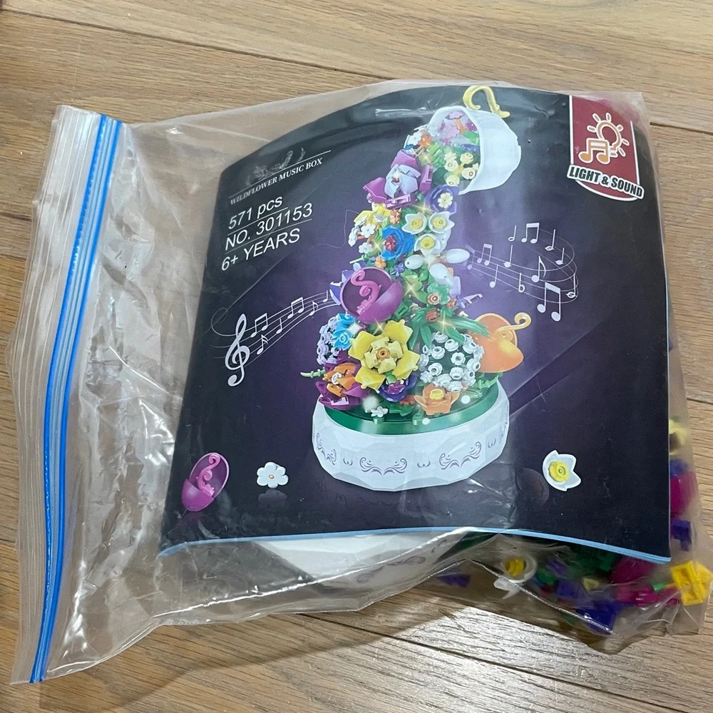 Colorful Light & Sound Music Box